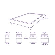 Box Queen Size Therapedic Porter