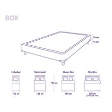 Box Individual Therapedic Belive