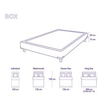 Box Individual Therapedic Bright