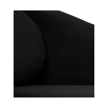 Sofá de 3 Plazas Alterego Bean Negro