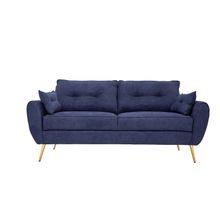 Sofá de 3 Plazas Alterego Boho Azul Navy