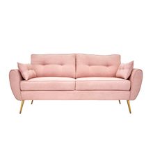 Sofá de 3 Plazas Alterego Boho Rosa