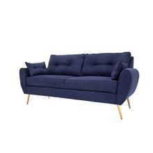 Sofá de 3 Plazas Alterego Boho Azul Navy