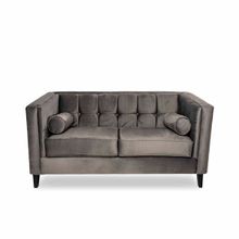 Sofá de 2 Plazas Alterego Madison Gris