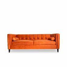 Sofá de 3 Plazas Alterego Madison Naranja