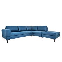 Sofá Escuadra Derecha Alterego Niagara Azul Navy