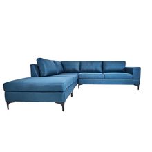 Sofá Escuadra Izquierda Alterego Niagara Azul Navy
