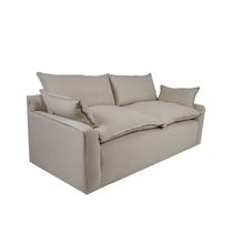 Sofá de 3 Plazas Alterego Pit Beige