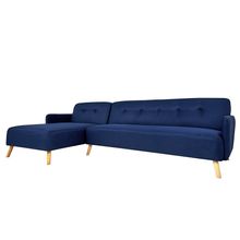 Sofá Cama en Escuadra Alterego Efaistos Azul