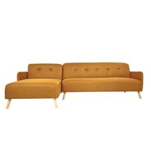 Sofá Cama en Escuadra Izquierda Alterego Efaistos Amarillo