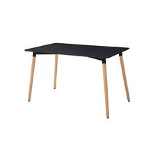 Mesa Alterego London Rectangular Negra