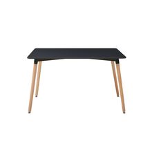 Mesa Alterego London Rectangular Negra
