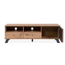 Mueble de TV Alterego Medan Negro y Roble