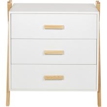Cajonera Alterego Klem Blanco y Madera
