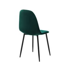 Silla de Comedor Alterego Paxton Terciopelo Verde