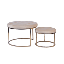 Set de Taburetes Alterego Piano Beige