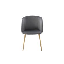 Silla de Comedor Alterego Mina Terciopelo Gris