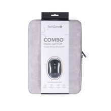 Funda para Laptop y Mouse Bluetooth Recargable Techzone