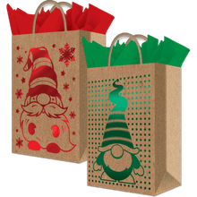 Bolsa de Regalo Granmark Navidad Kraft Gnomos Mediana Varios Modelos 1 pieza
