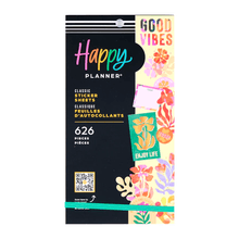 Stickers Happy Planner Vivid Tropics 626 piezas