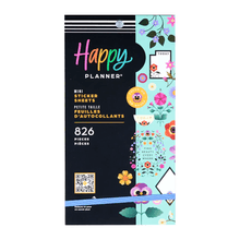 Stickers Happy Planner Radiant Garden 826 piezas