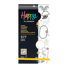 Stickers Happy Planner Forest Flowers 577 piezas
