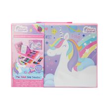 Set de Arte con Caballete Berry Hip Unicornios Arcoíris 208 piezas