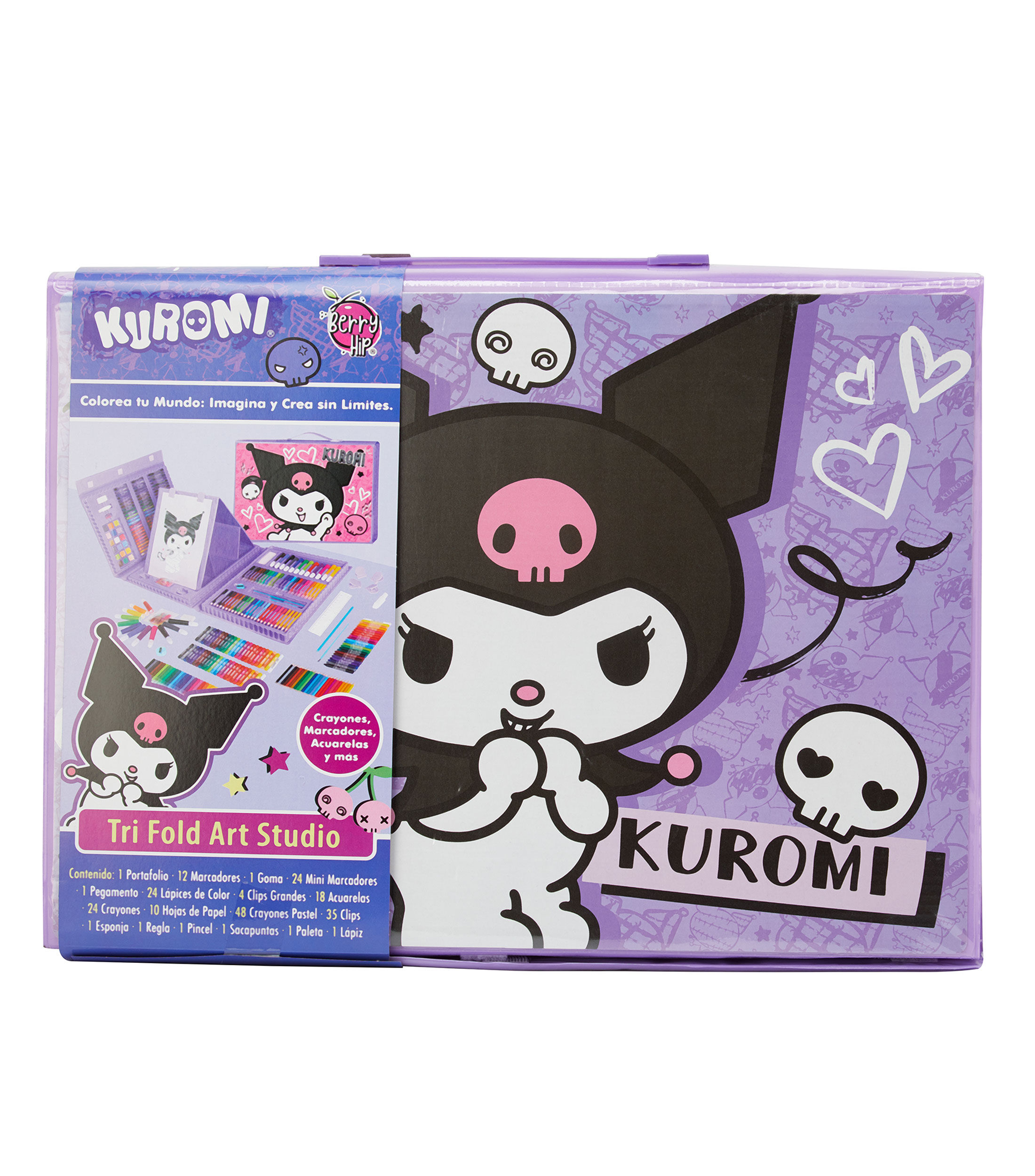 Set de Arte con Caballete Berry Hip Kuromi | OfficeMax - Office Max