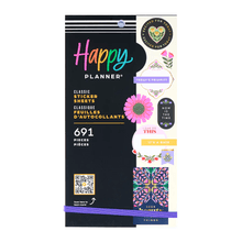 Stickers Happy Planner Folk & Flora 691 piezas