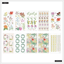 Stickers Happy Planner Blooming Bouquet 135 piezas