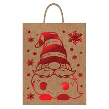 Bolsa de Regalo Granmark Navidad Kraft Gnomos Mediana Varios Modelos 1 pieza