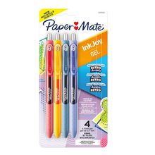Bolígrafos de Gel Paper Mate Ink Joy Punto Medio Retro 4 piezas