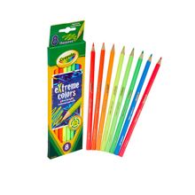 Lápices de Colores Crayola Neón 8 piezas