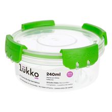 Hermético Lukko Redondo 240ml Varios Colores 1 pieza