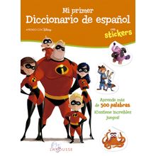 Mi Primer Diccionario De Español con Stickers Disney