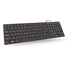 Teclado Alámbrico Packard Bell Essentials Ergonómico Slim Negro
