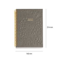 Cuaderno A5 Rayado Miquel Rius British Bloom 80 hojas