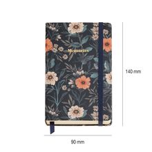 Libreta Hojas Blancas Miquel Rius British Bloom 100 hojas