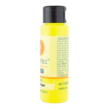 Pintura Acrílica Politec Hobby Neón 801 Amarillo 60ml