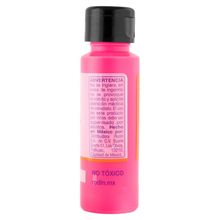 Pintura Acrílica Politec Hobby Neón 806 Rosa 60ml