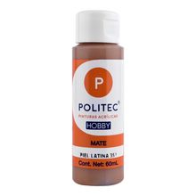 Pintura Acrílica Politec Hobby Mate 351 Piel Latina 60ml
