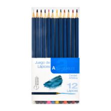 Juego de Lápices Acuarelables Rodar 12 piezas