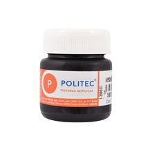 Pintura Acrílica Politec 302 Negro Intenso 30ml