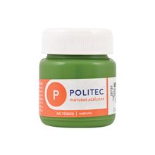 Pintura Acrílica Politec 328 Verde Hoja 30ml