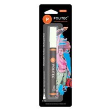 Marcador Acrílico Politec 301 Blanco de Titanio 4mm