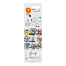 Marcador Acrílico Politec 301 Blanco de Titanio 4mm