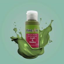 Pintura Acrílica Pint Art Multipropósito Verde Oliva 60ml