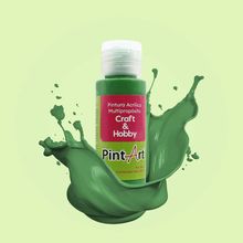 Pintura Acrílica Pint Art Multipropósito Verde Grama 60ml