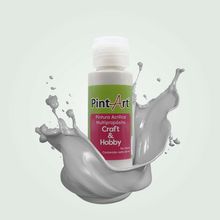 Pintura Acrílica Pint Art Multipropósito Metálica Perla 60ml