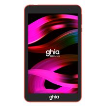 Tablet Ghia A8 Book 64GB RAM 4GB Android 14 8" Roja